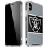 NFL Las Vegas Raiders Zone Block iPhone XS Max Clear Case